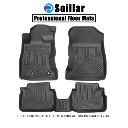 Floor Mats Liner For 2022-2025 Subaru WRX 4-Door Front-Rear All Weather TPE New
