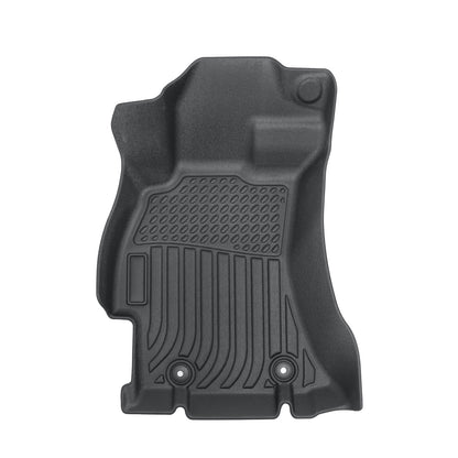 Floor Mats Liners TPE For 2014-2018 Subaru Forester 3D Model All-Weather Black