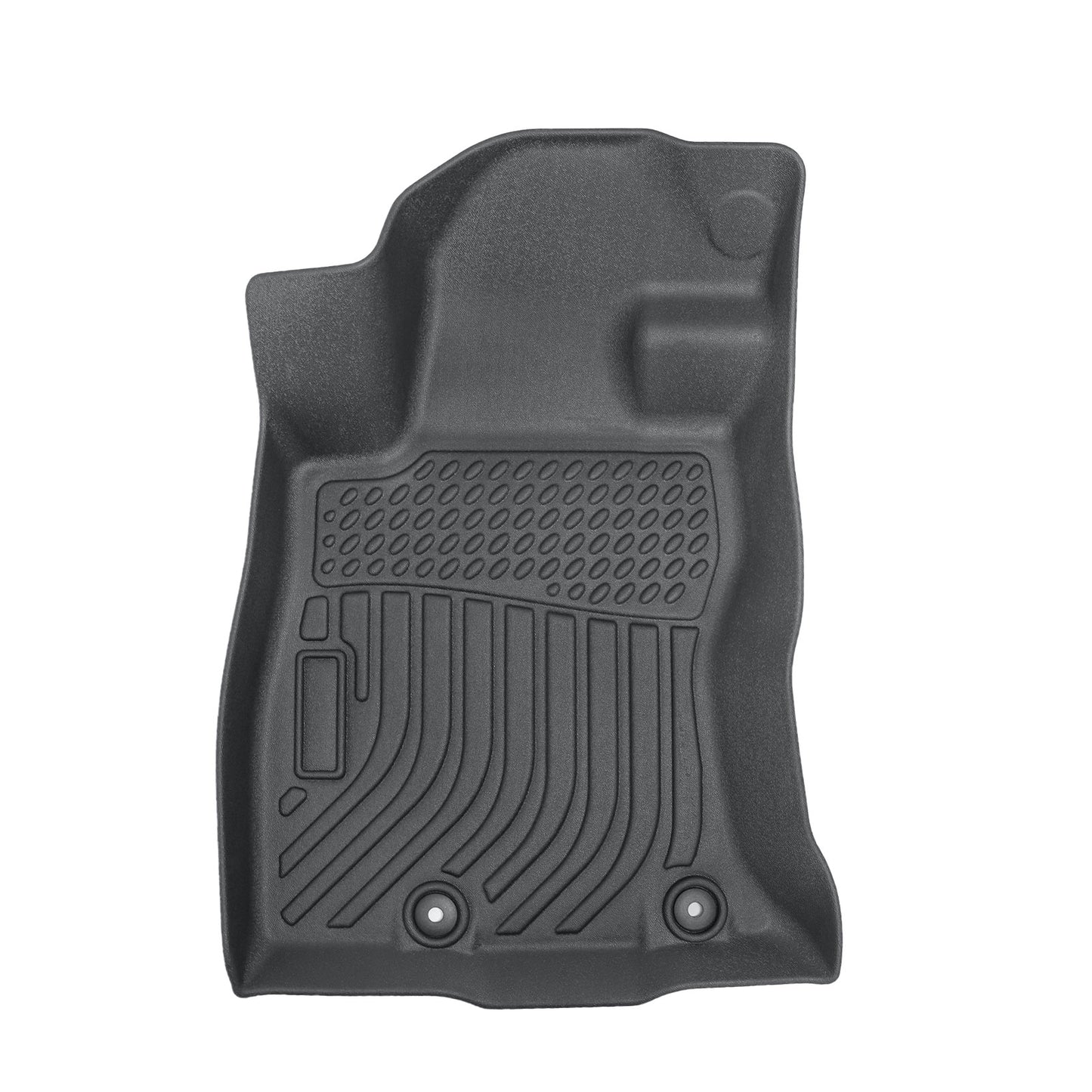 Floor Mats Liners TPE For 2019-23 Subaru Forester 3D Model All-Weather Black