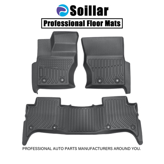 Floor Mats Liner For 2014-2022 Land Rover Range Rover Sport 4-Door Weather TPE