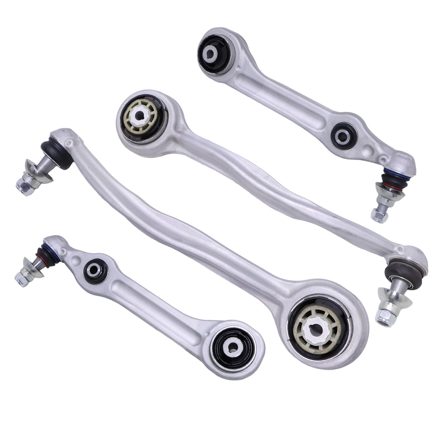 Front Lower Control Arm Kit Set 4 pcs For Mercedes Benz W222 S65AMG S560e S550e