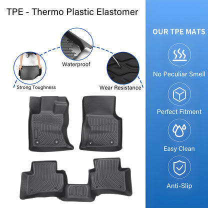 New For 2017-2025 Land Rover Range Rover Velar TPE Floor Mats Liner All-Weather