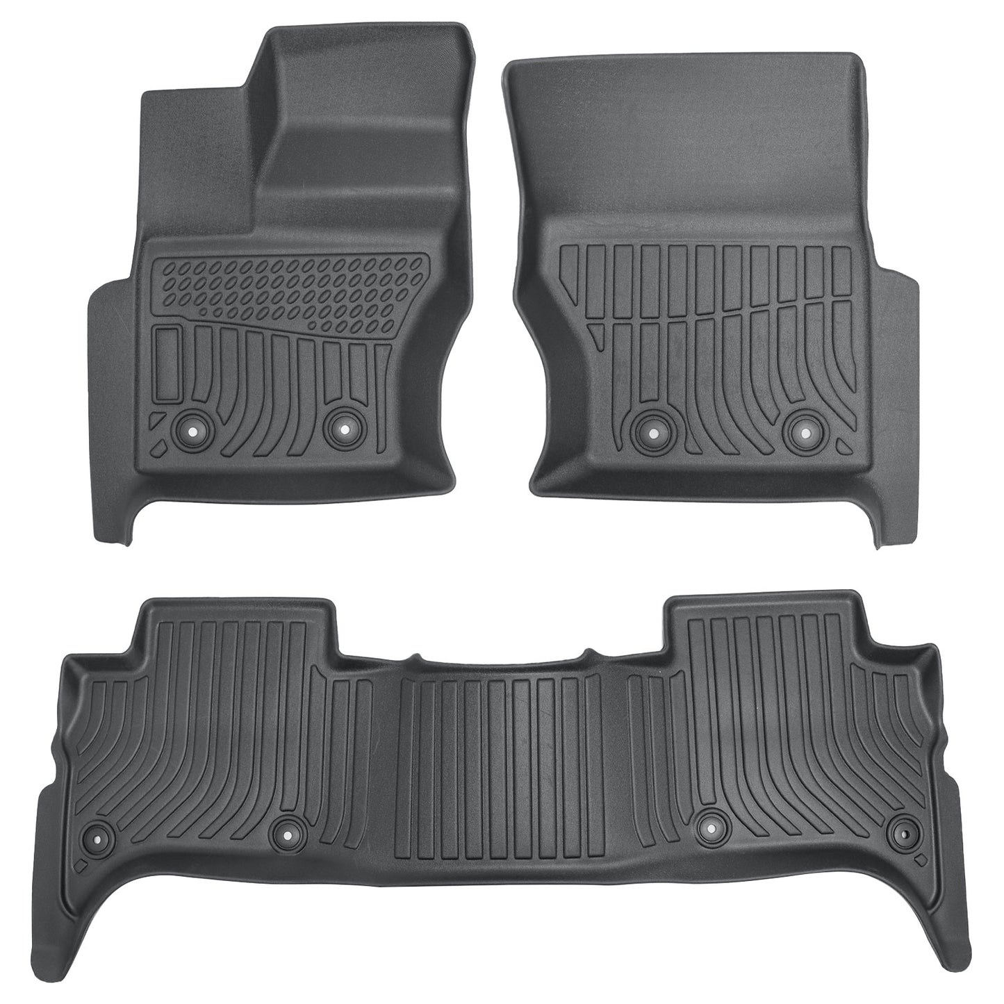 Floor Mats Liner TPE Fits 2013-2022 Land Rover Range Rover All-Weather Full Set