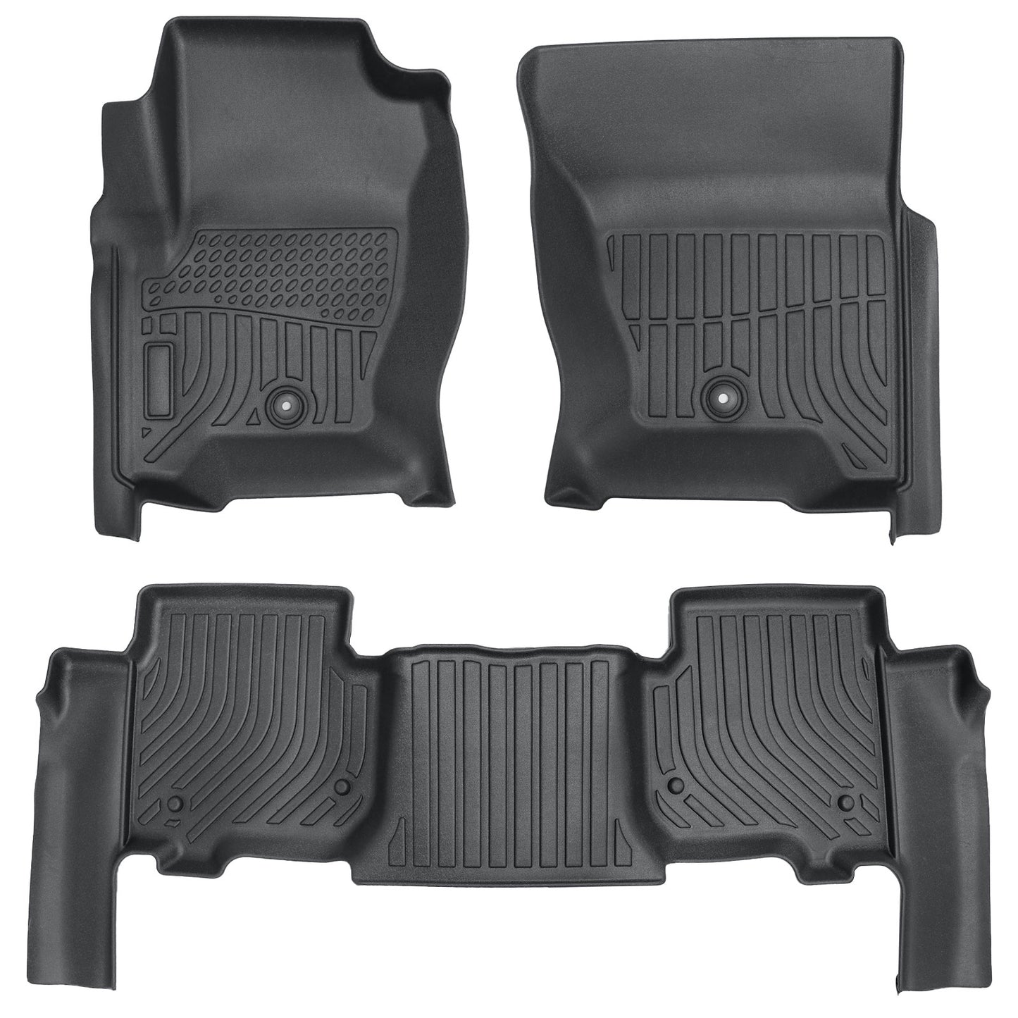 Floor Mats Liner For 2010-2016 Land Rover LR4 Discover 4 4-Door All Weather TPE