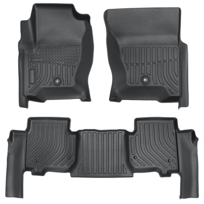 Floor Mats Liner For 2010-2016 Land Rover LR4 Discover 4 4-Door All Weather TPE