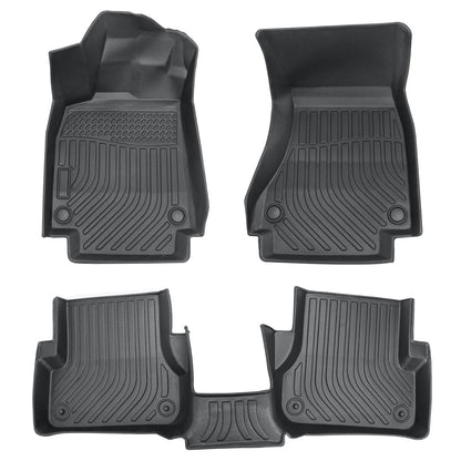 3D TPE Floor Mats Liners For 2012-2018 Audi A6 A7 Quattro RS7 S6 S7 All Weather