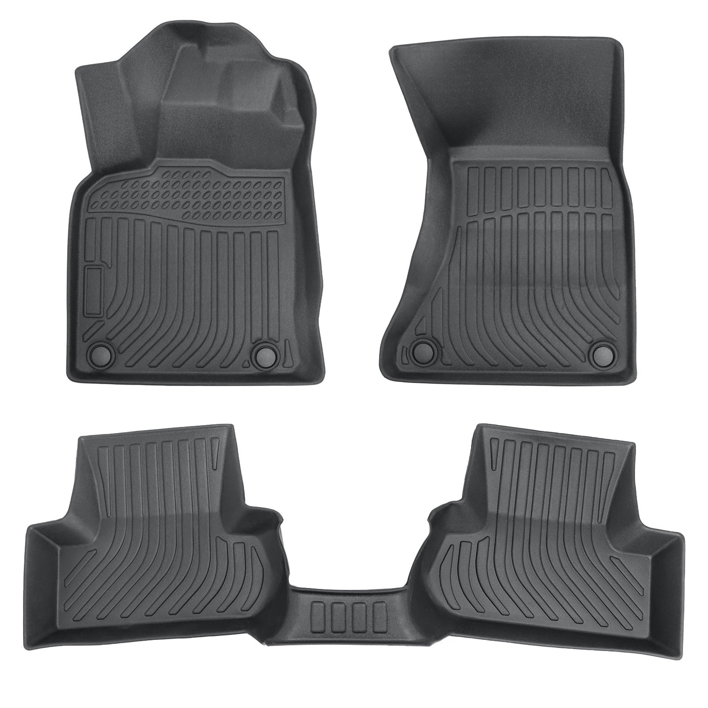 TPE Floor Mats Liner For 2009-2017 Audi Q5/SQ5 Front-Rear All Weather Black New