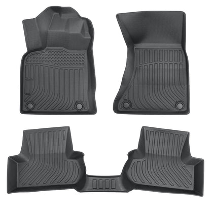 TPE Floor Mats Liner For 2009-2017 Audi Q5/SQ5 Front-Rear All Weather Black New