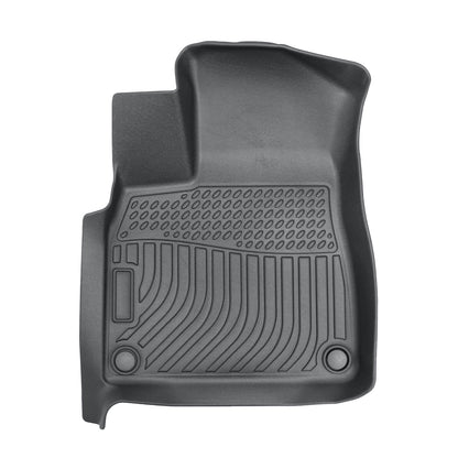 TPE Floor Mats Liner For 2017-2025 Audi Q7 / 2019-2024 Audi Q8 Front-Rear Black