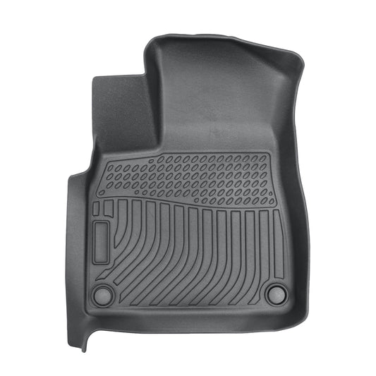 TPE Floor Mats Liner For 2017-2025 Audi Q7 / 2019-2024 Audi Q8 Front-Rear Black