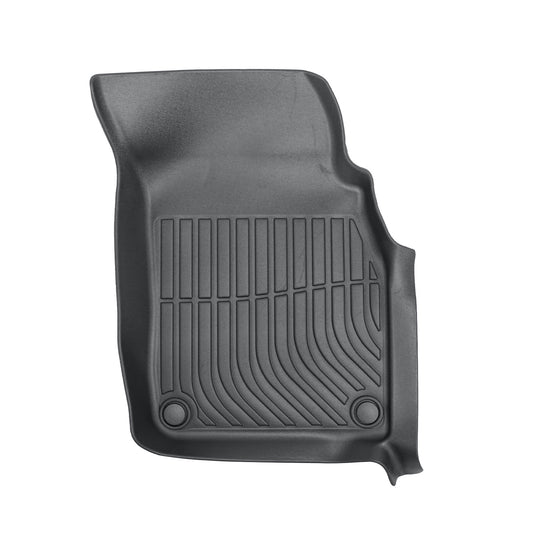 TPE Floor Mats Liner For 2017-2025 Audi Q7 / 2019-2024 Audi Q8 Front-Rear Black