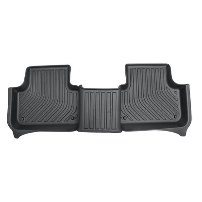 TPE Floor Mats Liner For 2017-2025 Audi Q7 / 2019-2024 Audi Q8 Front-Rear Black