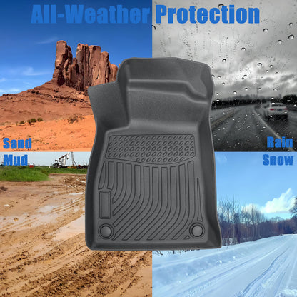 TPE Floor Mats Liner For 2018-2025 Audi A5 S5 Sedan Sportback All Weather New