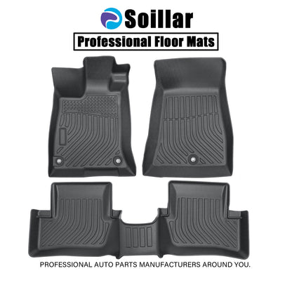 Floor Mats Liner For 2021-2025 Acura TLX FWD & AWD Front-Rear All Weather TPE