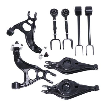 8Pcs For Ford Explorer 2011-2019 Rear Suspension Arms w/ Bushings Upper & Lower