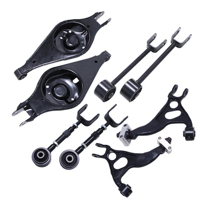 8Pcs For Ford Explorer 2011-2019 Rear Suspension Arms w/ Bushings Upper & Lower