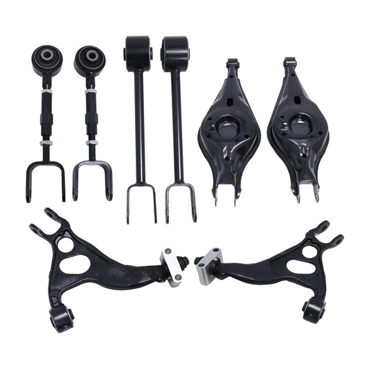 8Pcs For Ford Explorer 2011-2019 Rear Suspension Arms w/ Bushings Upper & Lower