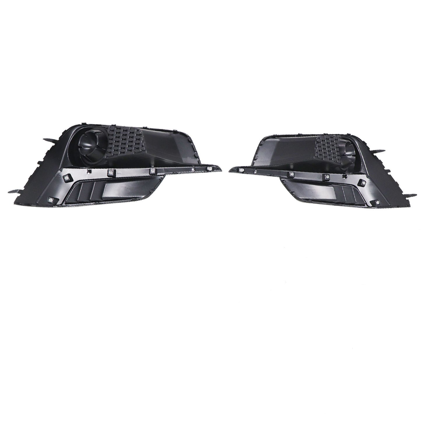 Fit For 15-16 Subaru Impreza Front Bumper Fog Light Cover Right+Left Pair Set