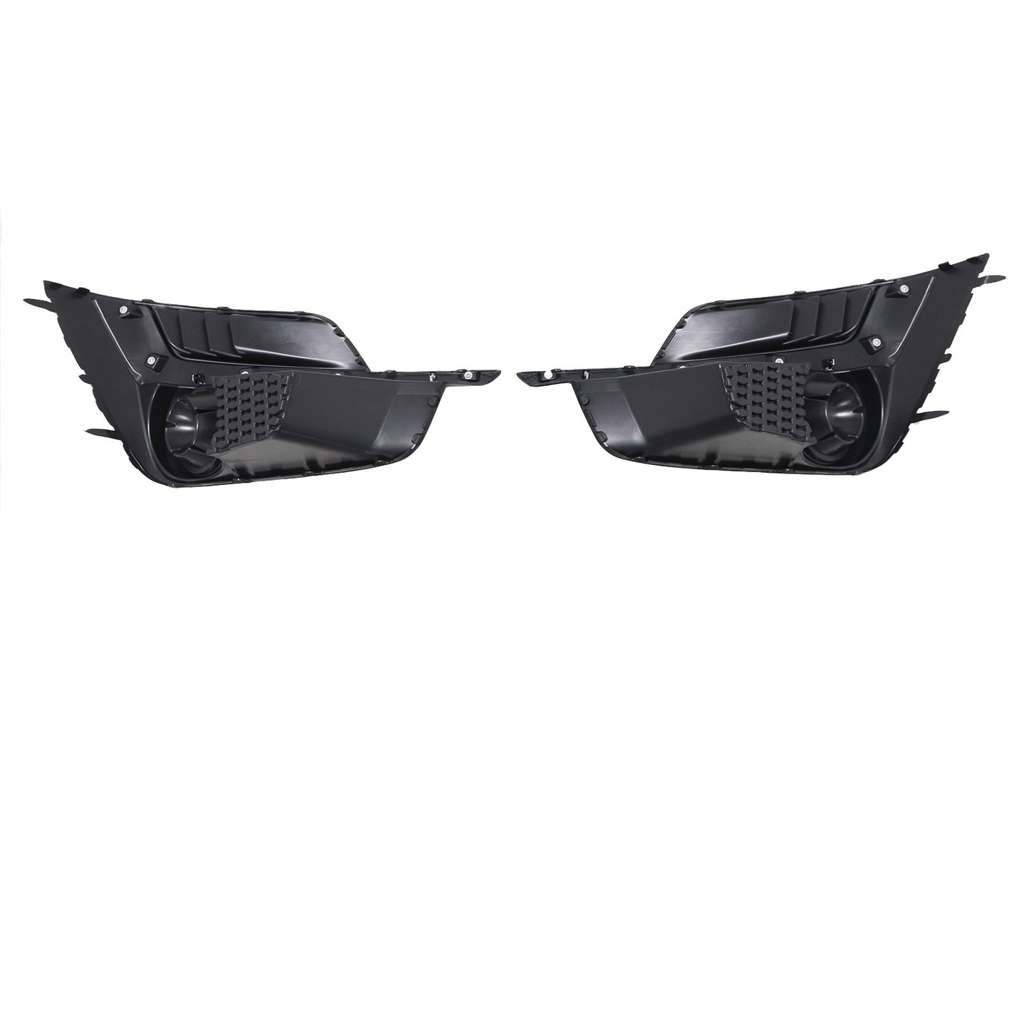 Fit For 15-16 Subaru Impreza Front Bumper Fog Light Cover Right+Left Pair Set