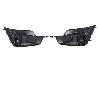 Fit For 15-16 Subaru Impreza Front Bumper Fog Light Cover Right+Left Pair Set