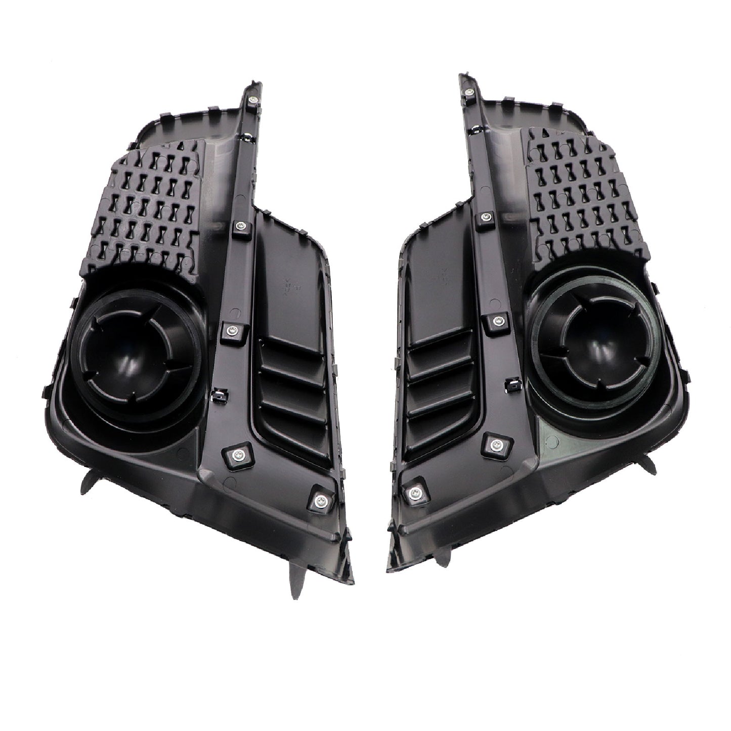 Fit For 15-16 Subaru Impreza Front Bumper Fog Light Cover Right+Left Pair Set