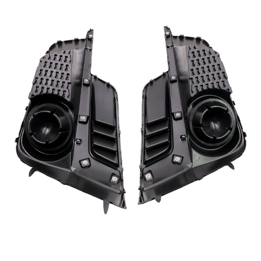 Fit For 15-16 Subaru Impreza Front Bumper Fog Light Cover Right+Left Pair Set