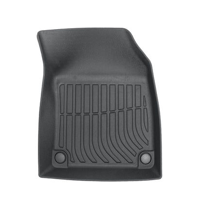 Floor Mats Liners TPE For 2016-2025 Volvo XC90 PHEV 7 Seats 3D All-Weather Black