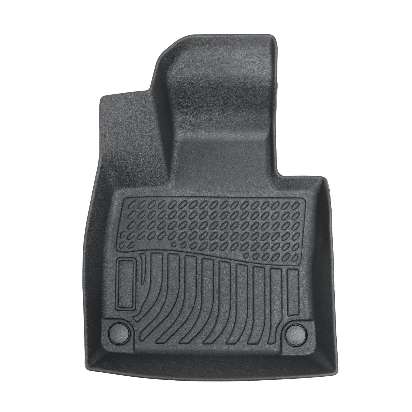 Floor Mats Liners TPE For 2016-2025 Volvo XC90 PHEV 7 Seats 3D All-Weather Black