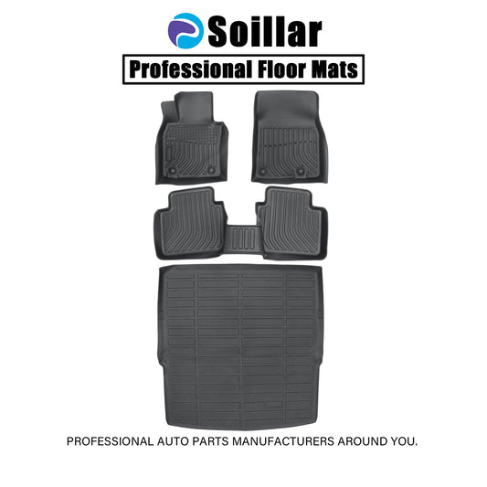 Floor Mats Liner & Cargo Trunk Liner Set Fits 2023-2025 Mazda CX-50 Replacement
