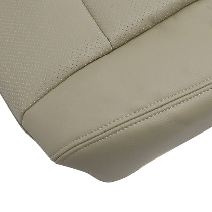 2015-2017 For Lincoln Navigator Driver Bottom Perforated Leather Seat Cover Tan
