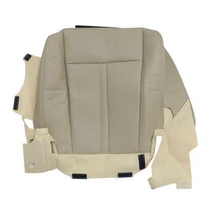 2015-2017 For Lincoln Navigator Driver Bottom Perforated Leather Seat Cover Tan