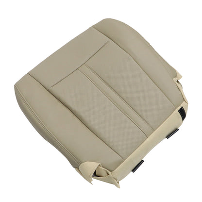 Driver Bottom Perforated Leather Seat Cover Tan For 2015-2017 Lincoln Navigator