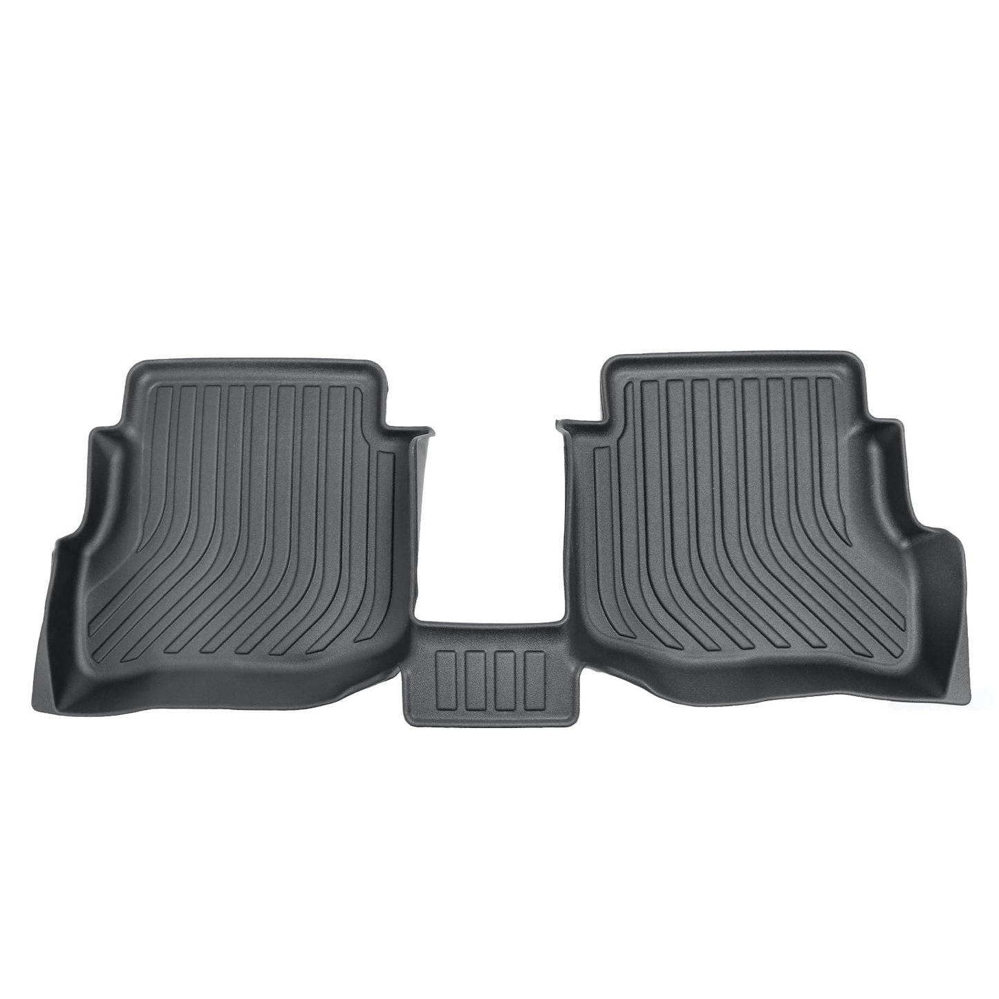 TPE All-Weather Floor Mats Liner For 2020-2024 Mazda CX-9 2nd Row Bucket Seats