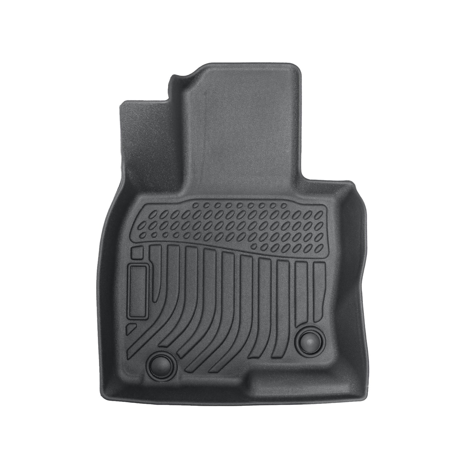 TPE All-Weather Floor Mats Liner For 2020-2024 Mazda CX-9 2nd Row Bucket Seats