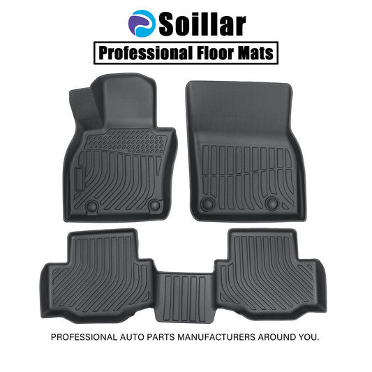 TPE Floor Mats Liner For 2025-2026 Mazda CX-70 CX-90 1st & 2nd Row Anti-Slip New