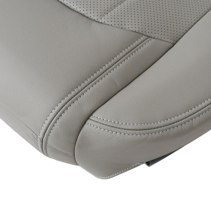 Fit For 2008-2012 Buick Enclave 4-Door Driver Lower Leather Seat Cover Gray New