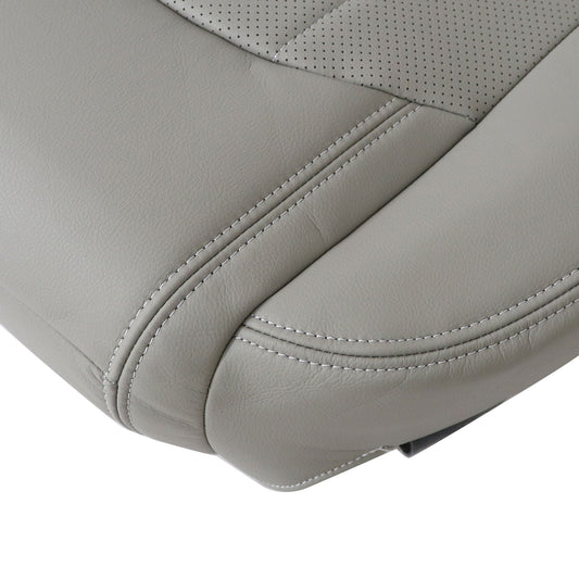 Fit For 2008-2012 Buick Enclave 4-Door Driver Lower Leather Seat Cover Gray New
