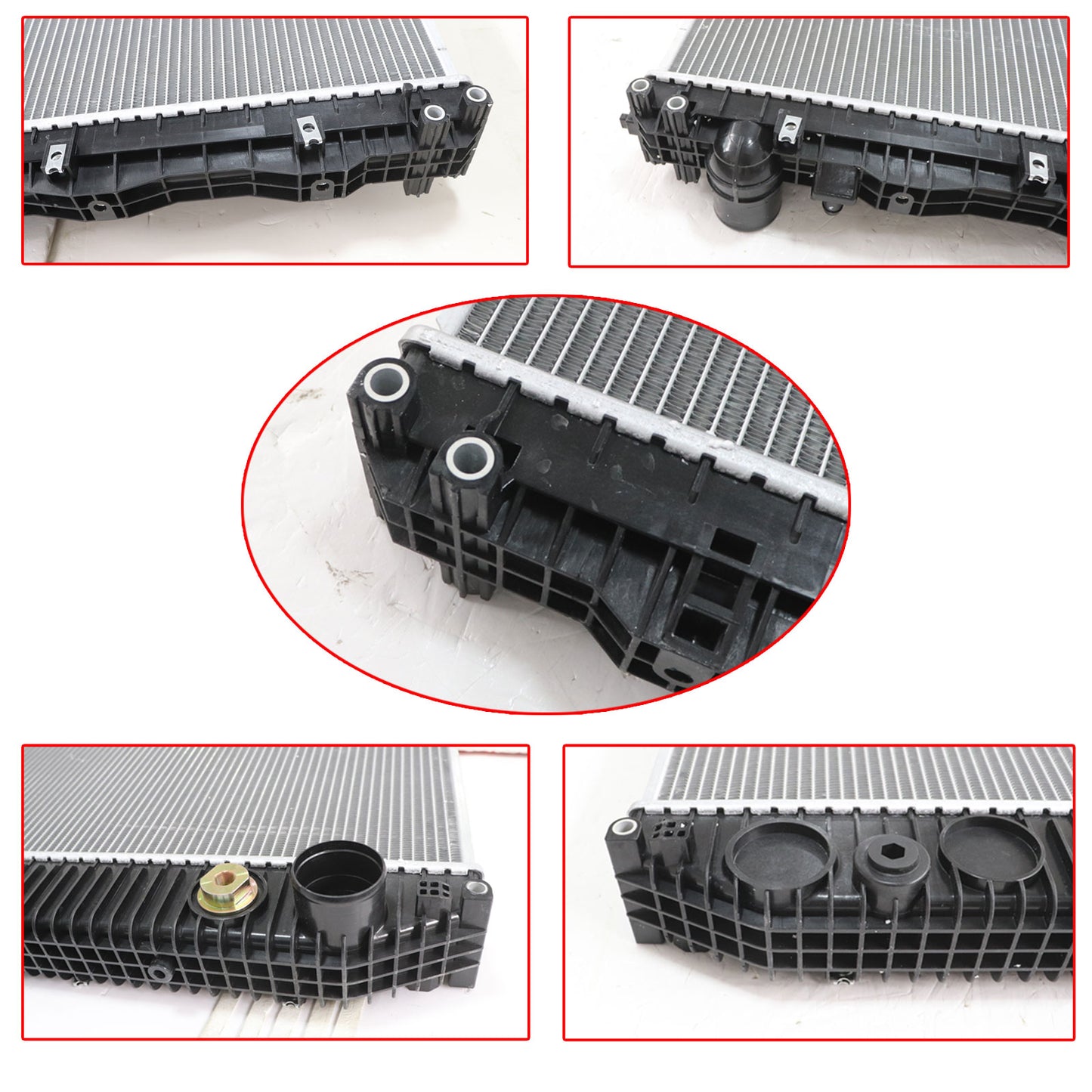 For 2015-2018 Mack Vision Volvo VNM VNL 2008-2017 10.8L 11.9L 12.8L Radiator
