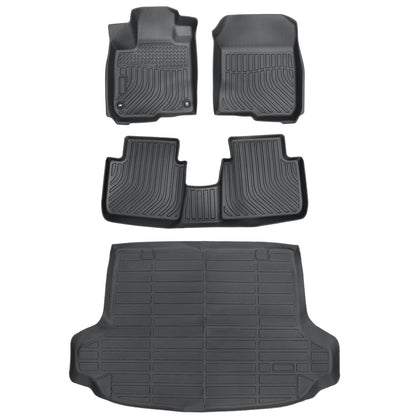 TPE Floor Mats Liners & Trunk Cargo Liner For 2023-2025 Honda HR-V 5-Passengers