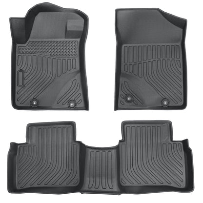 For 2016-2020 Nissan Maxima TPE Front & 2nd Row Floor Mats Liner Replacement 3D