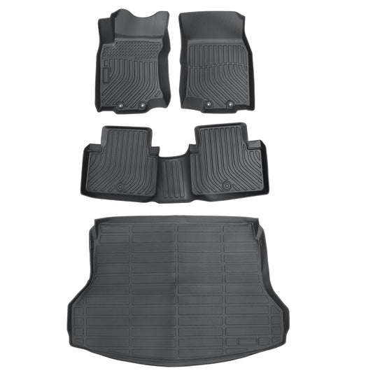 TPE Floor Mats Liners+Trunk Cargo Liner For 2014-2020 Nissan Rogue All Weather