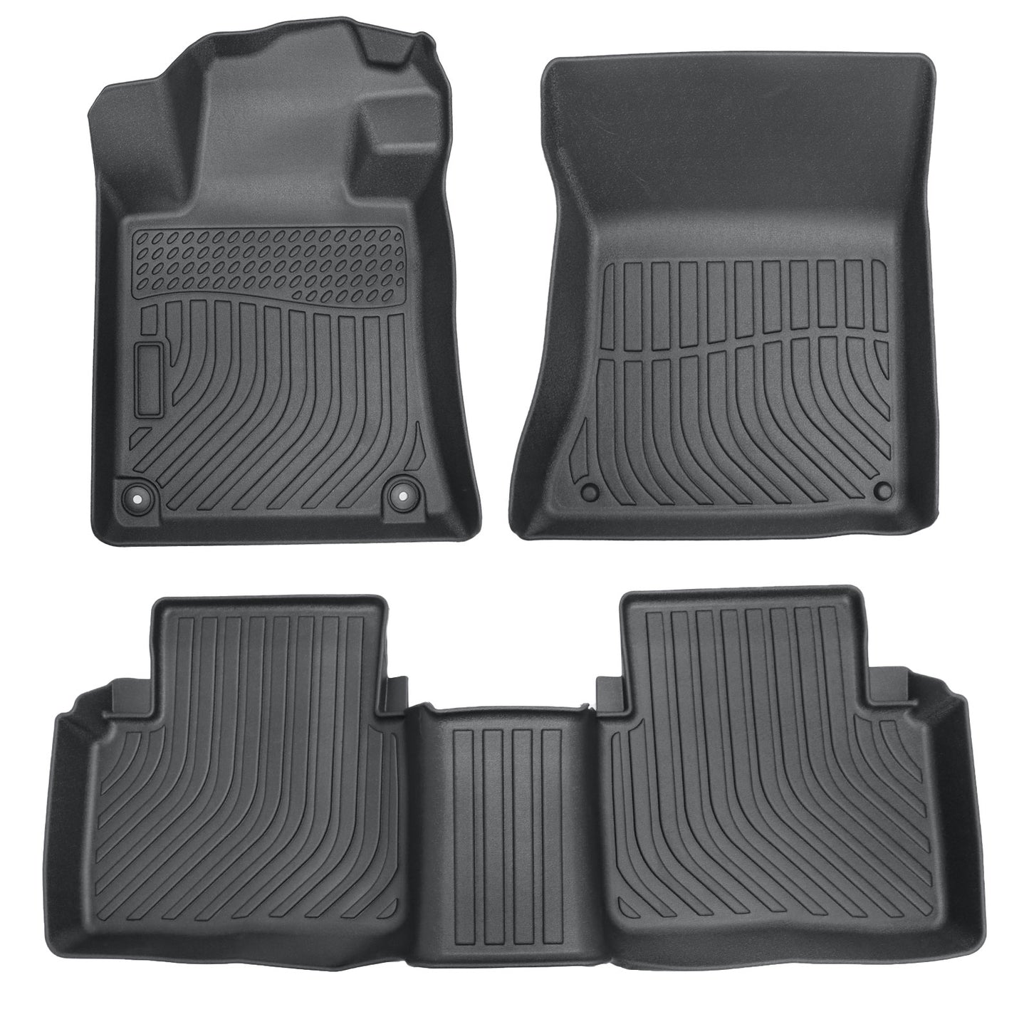 Floor Mats Liner For 2019-2025 Nissan Altima 4-Door Front-Rear All Weather TPE