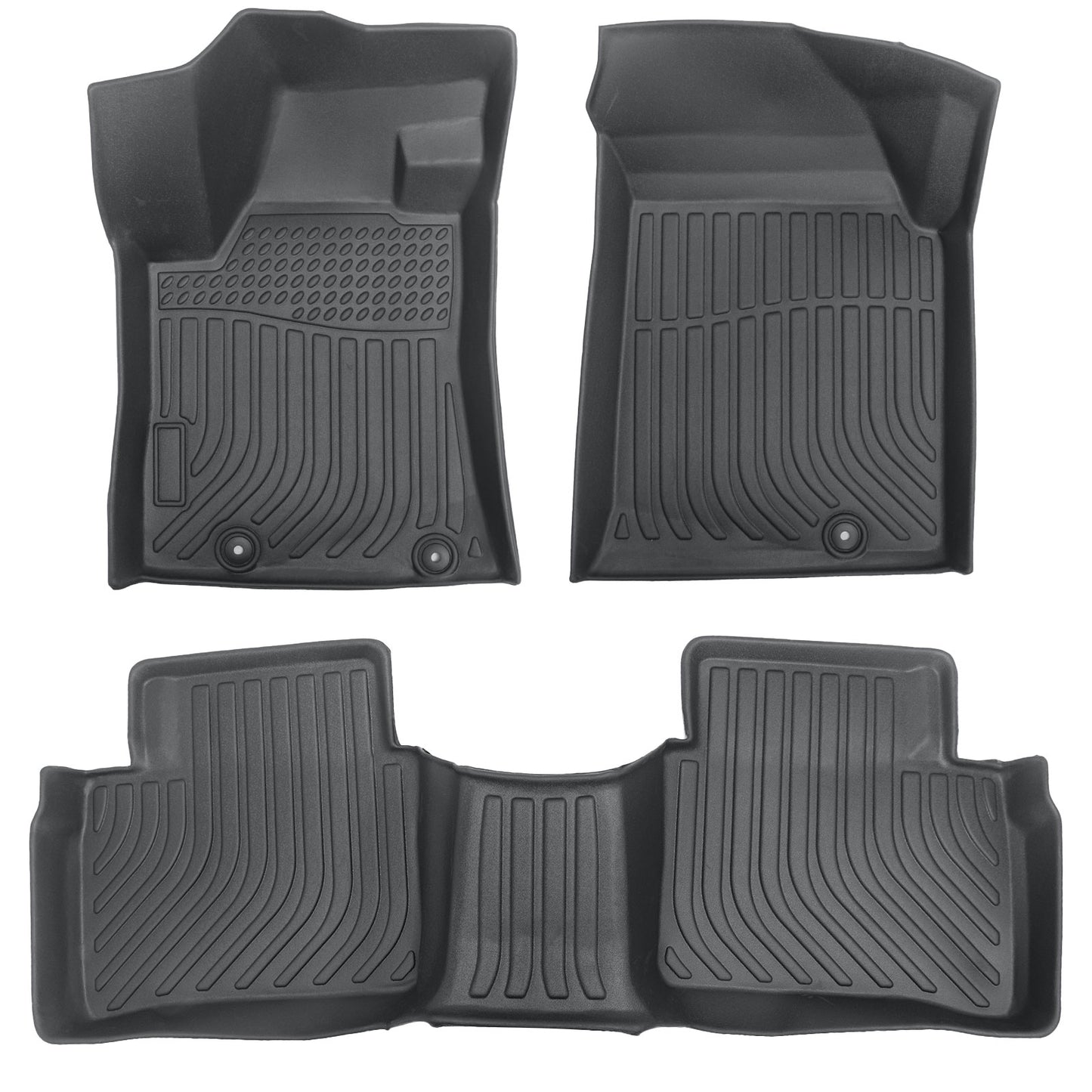 Floor Mats Liner For 2013-2018 Nissan Altima 4-Door Front-Rear All Weather TPE