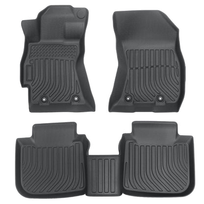 For 2015-2019 Subaru Legacy TPE 1st & 2nd Row Floor Mats Liner All Weather New