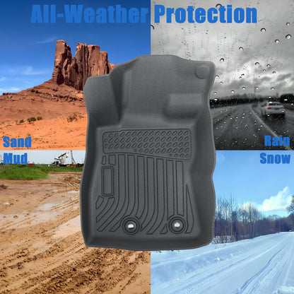 TPE Floor Mats Liner Waterproof For 2024-2025 Subaru Crosstrek/Impreza Hatchback