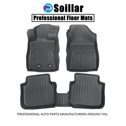 TPE Floor Mats Liner Waterproof For 2024-2025 Subaru Crosstrek/Impreza Hatchback
