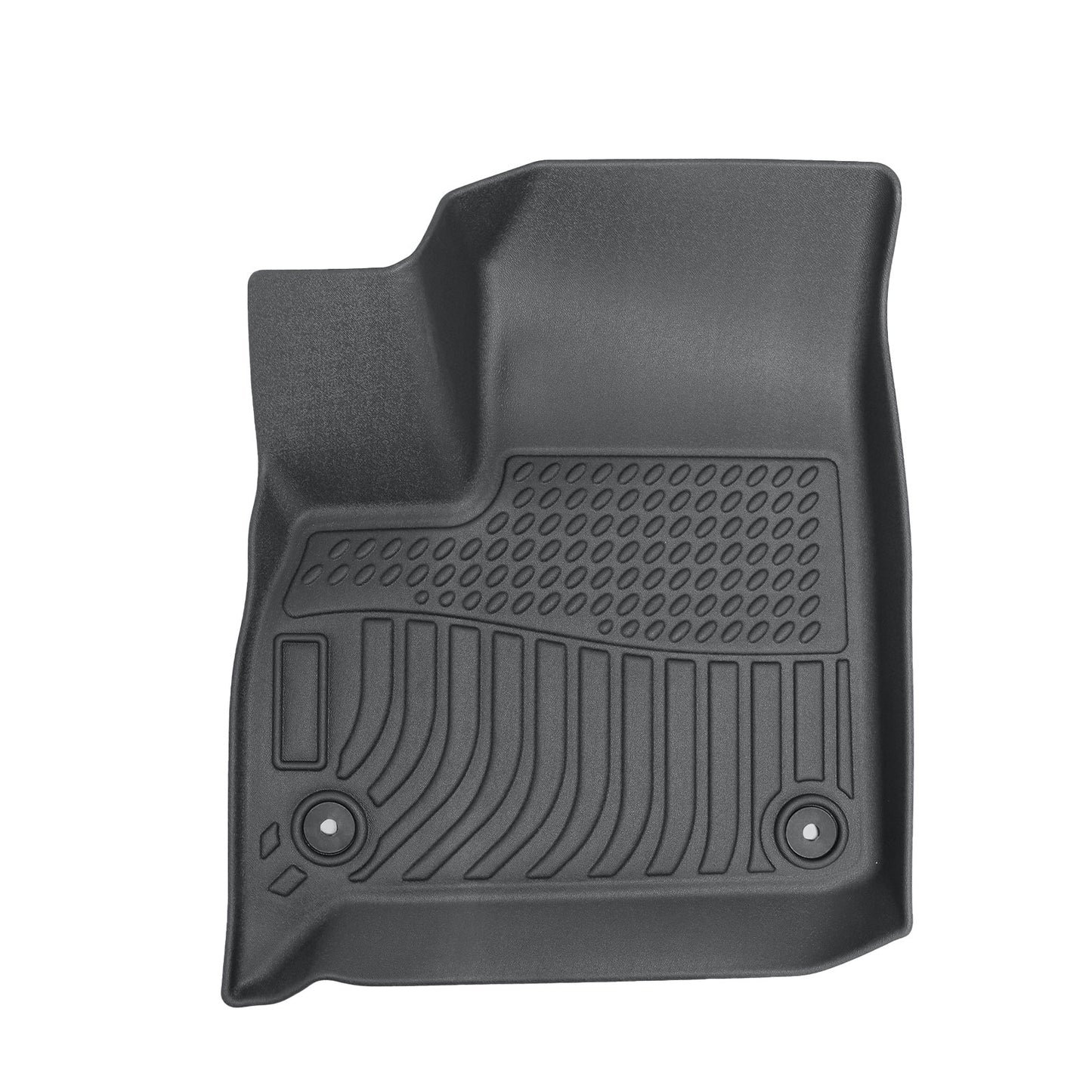 Floor Mats Liner TPE 3D Model 4PCS All-Weather Black For 2018-2024 Buick Enclave