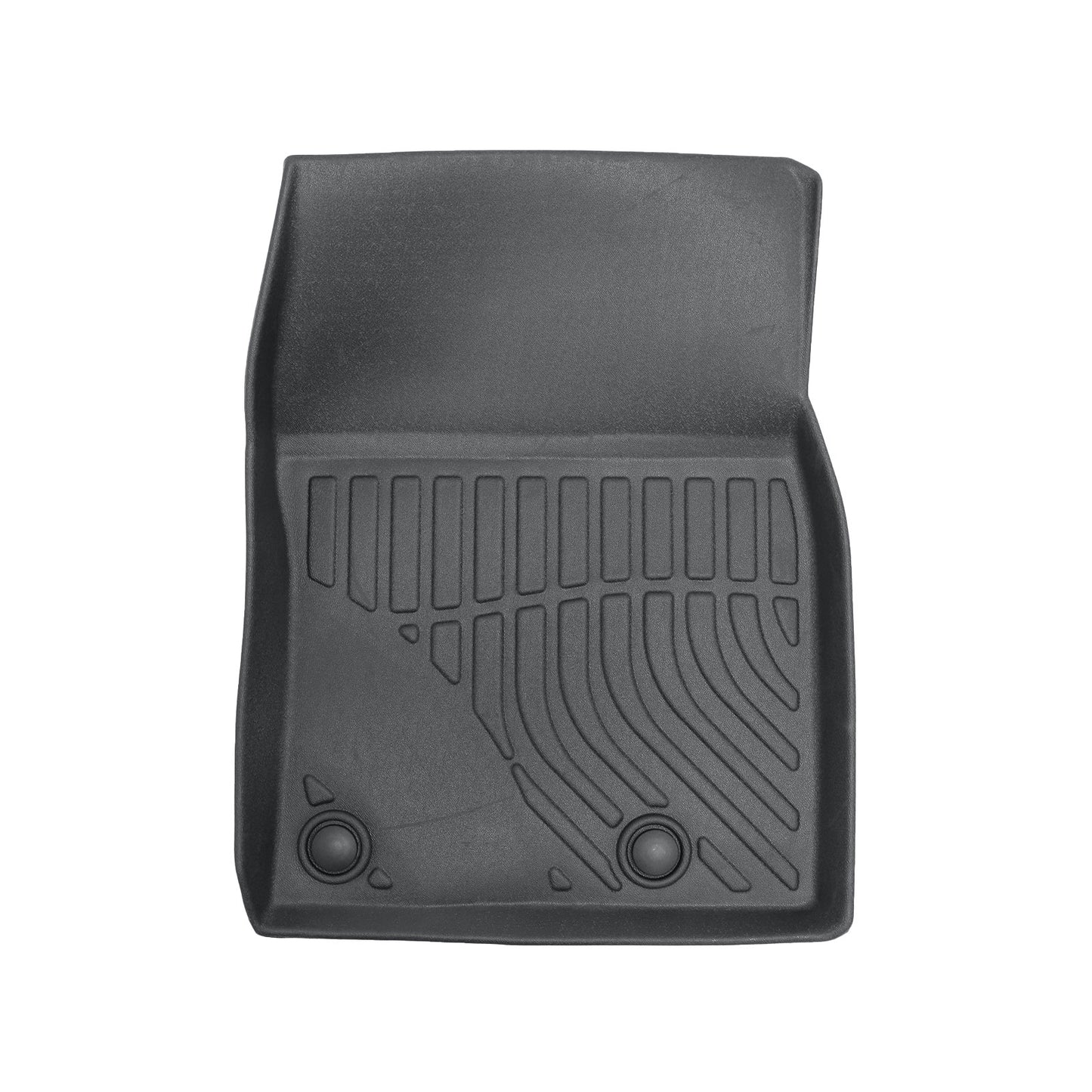 TPE Front & 2nd Row Floor Mats Liner All-Weather Black For 2019-2024 Mazda 3 AWD