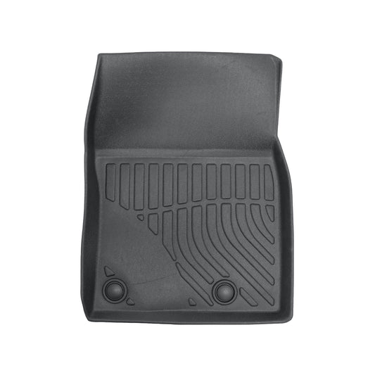 TPE Front & 2nd Row Floor Mats Liner All-Weather Black For 2019-2024 Mazda 3 AWD