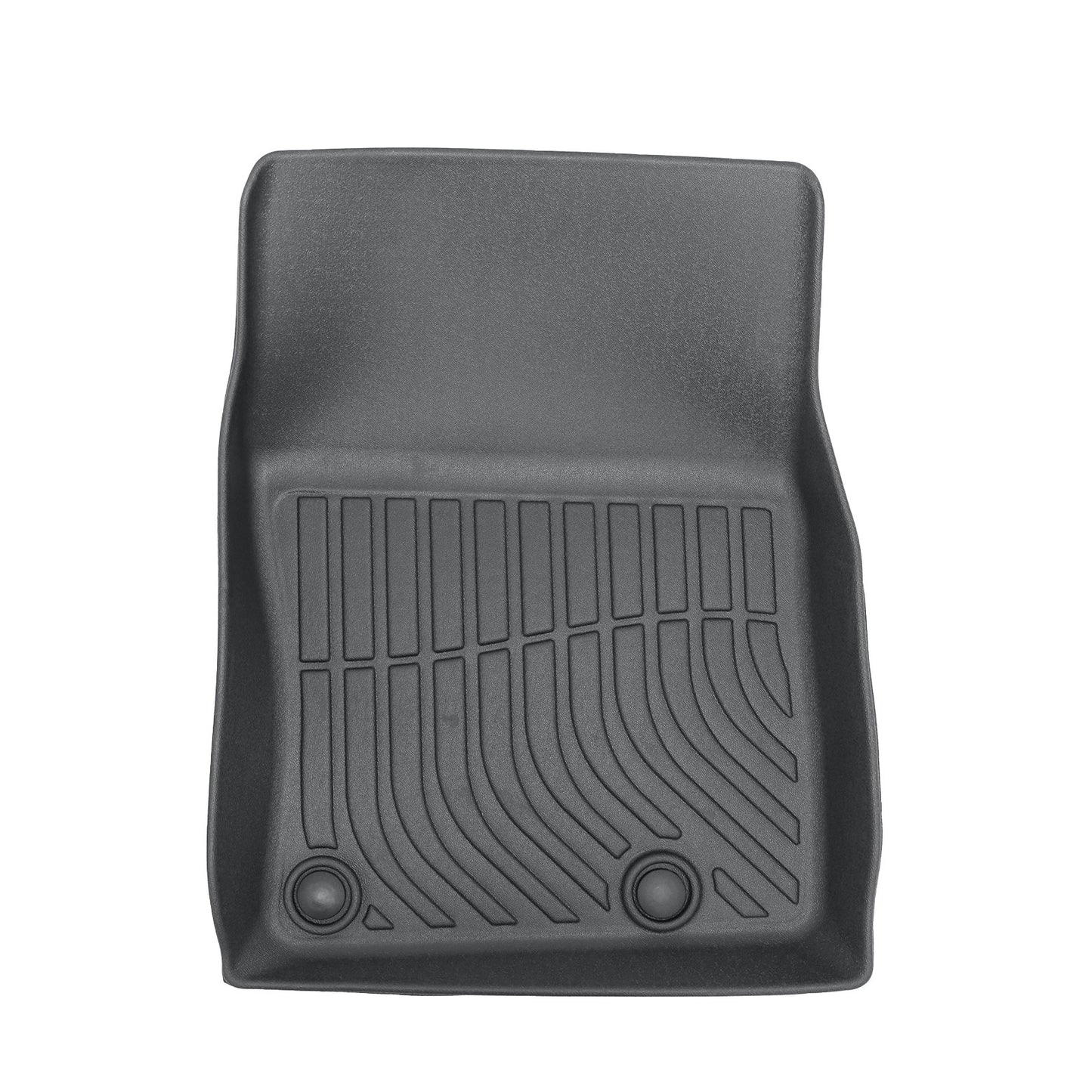 3D TPE Front & Rear Floor Mats Liner Waterproof For 2019-2024 Mazda 3 FWD Black